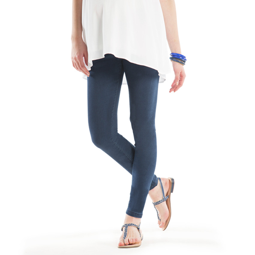 Jegging évolutif du 1er au 9 ème mois de grossesse  