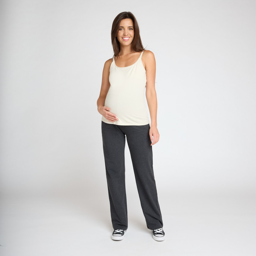 Παντελόνι εγκυμοσύνης με ψηλή ζώνη 