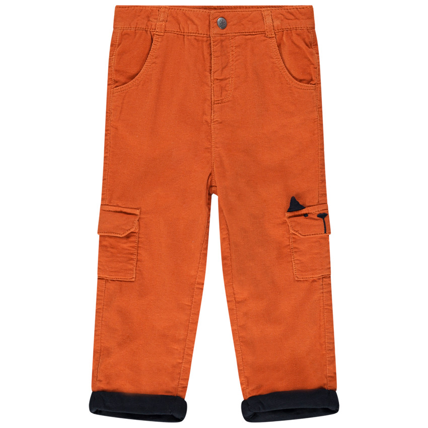 Pantalon en velours milleraies à poches  Additional Pantalon en velours milleraies à poches