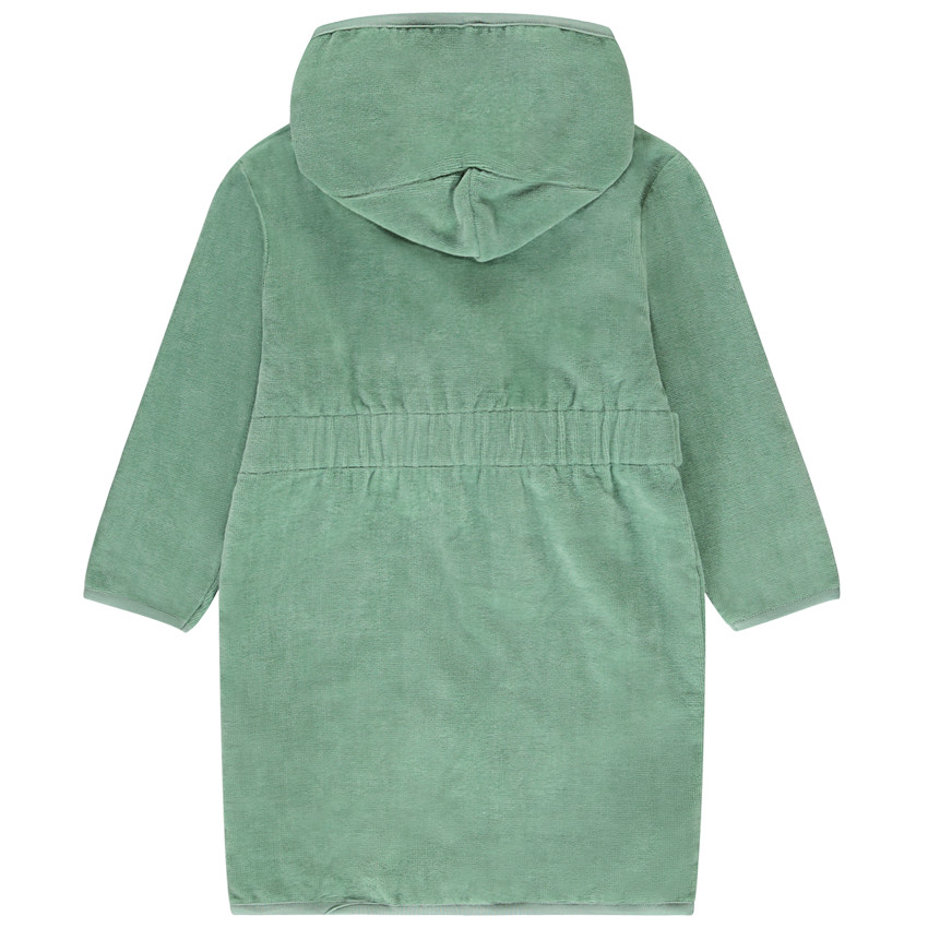 Μπουρνούζι από σφουγγάρι με κουκούλα για αγόρι 