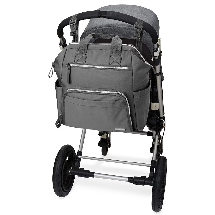 Τσάντα-Αλλαξιέρα Main Frame Diaper Backpack Charcoal SKIPHOP 