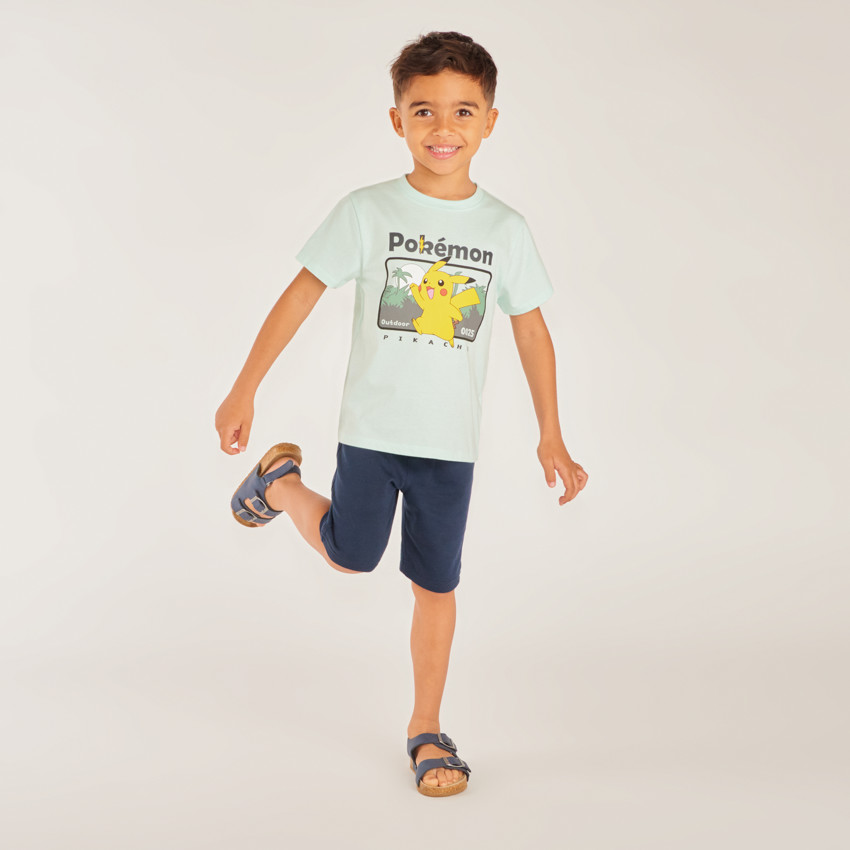 T-shirt κοντομάνικο Pikachu Pokémon για αγόρι 