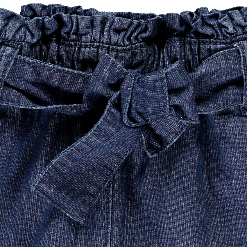 Τζιν με ψηλή ελαστική μέση για bebe κορίτσι 