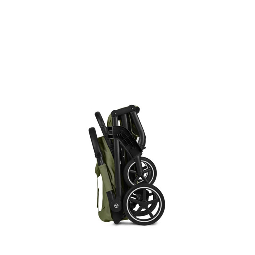 Καρότσι Μωρού Kατάλληλο για Nεογέννητο Beezy  Moss Green 8.5kg Cybex  