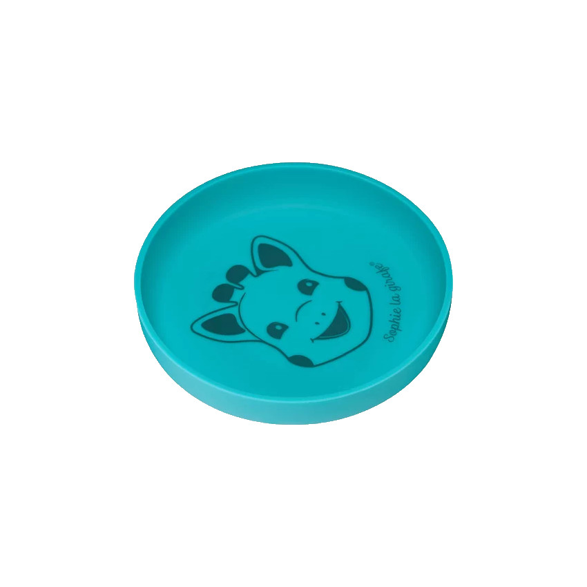 Πιατο Σιλικονης Sophie La Girafe Azur 