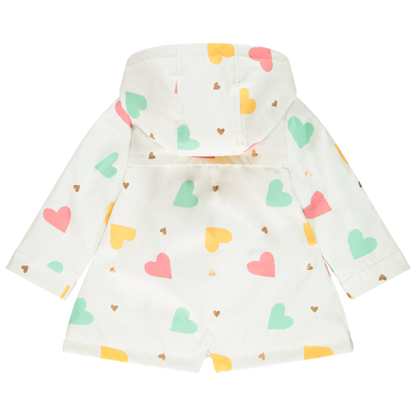 Parka με σχέδιο φαντεζί για bebe κορίτσι 