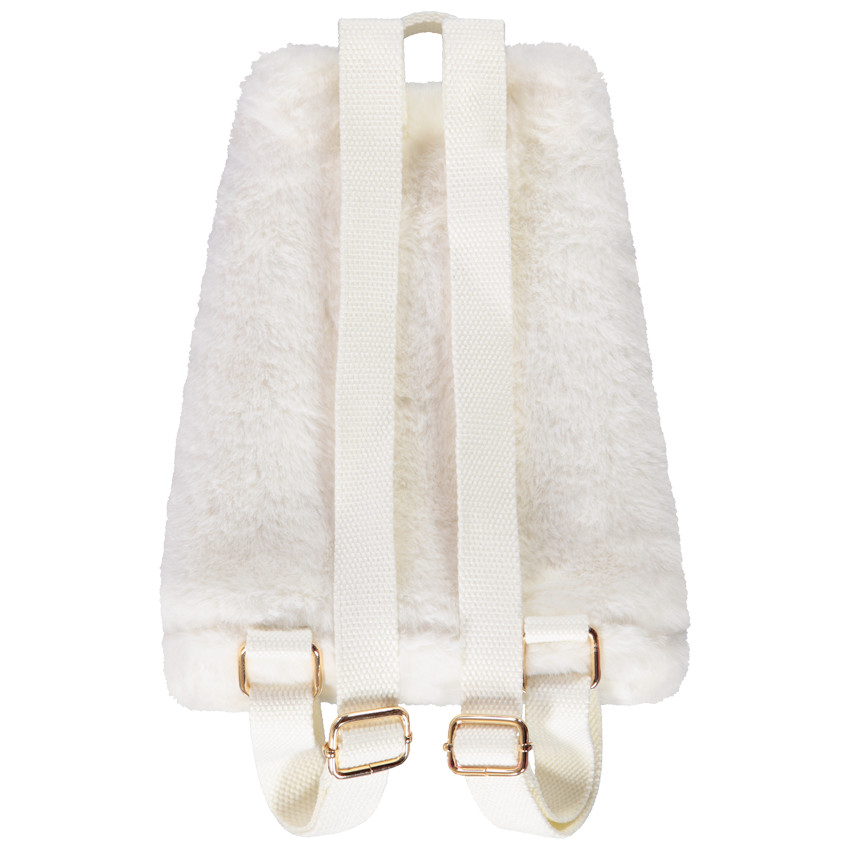 Σακίδιο πλάτης από συνθετική γούνα για μωρό κορίτσι 