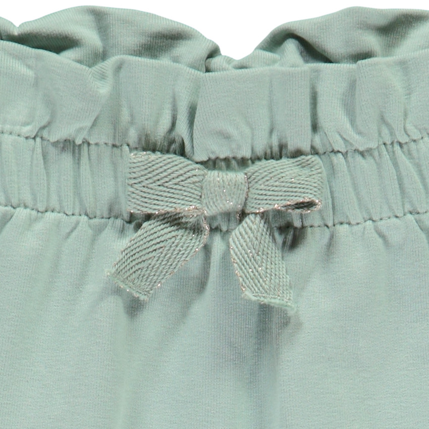 Φόρμα μονόχρωμη με φιόγκο για bebe κορίτσι 