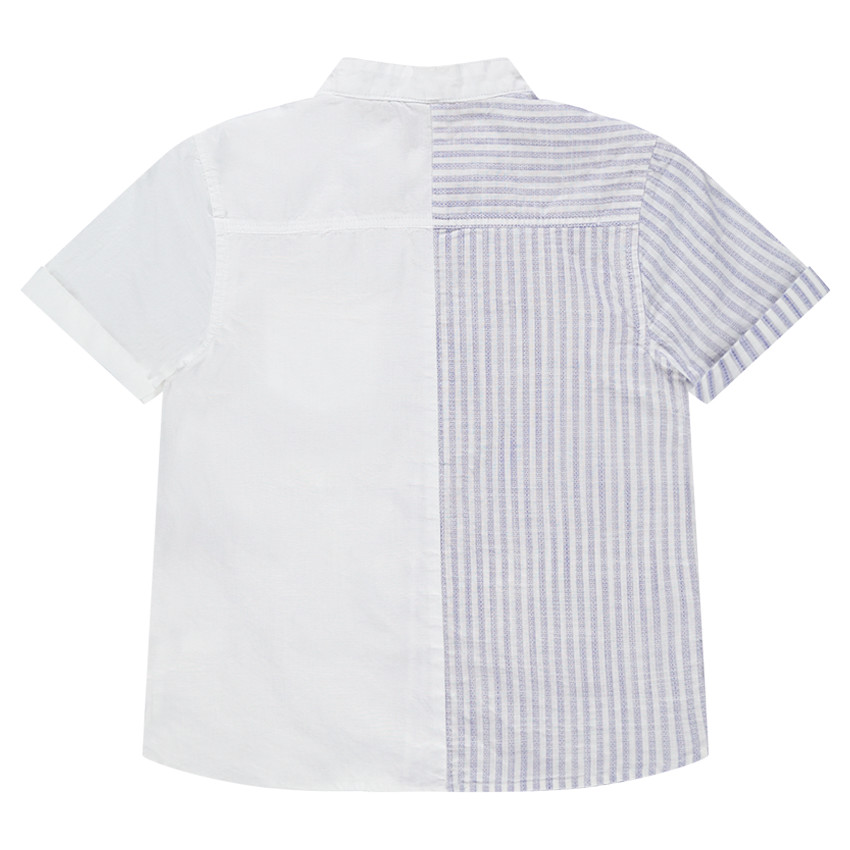 Κοντομάνικο ριγέ πουκάμισο με ρίγες 