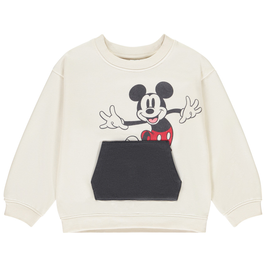 Φούτερ molleton oversized Mickey Disney για αγόρι 