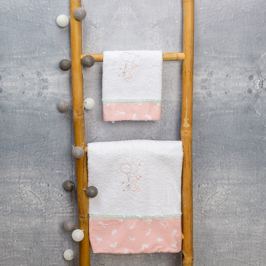 Σετ πετσέτες 2 τμχ carrot ροζ   Additional  Σετ πετσέτες 2 τμχ carrot ροζ