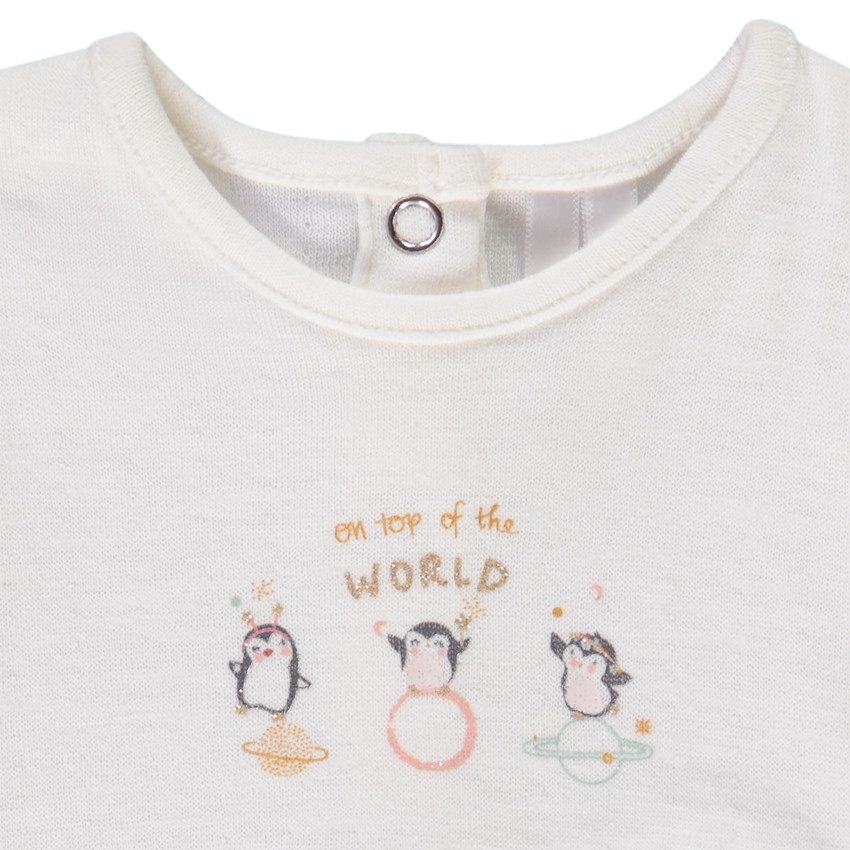 Σετ 2 τεμαχίων με φαντεζί σχέδιο για bebe κορίτσι 