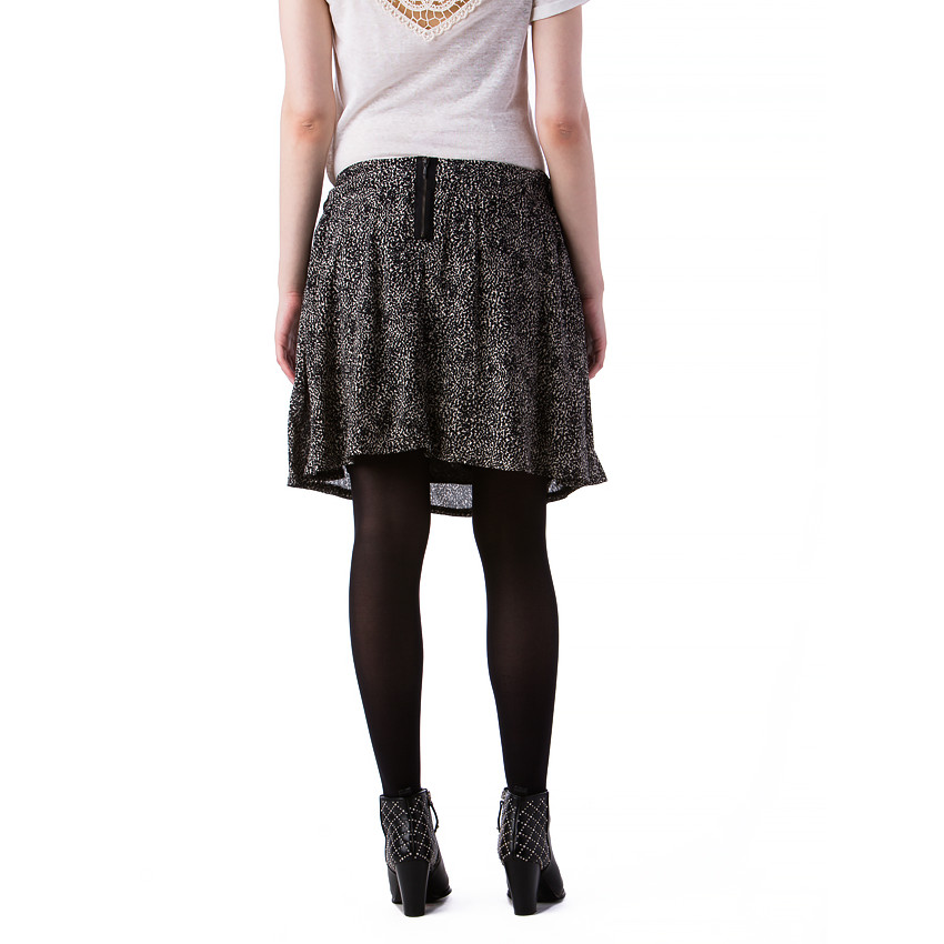 Κοντή εμπριμέ φούστα  