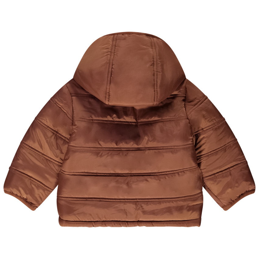 Παλτό με κουκούλα και επένδυση από μικροπολάρ για μωρό αγόρι 