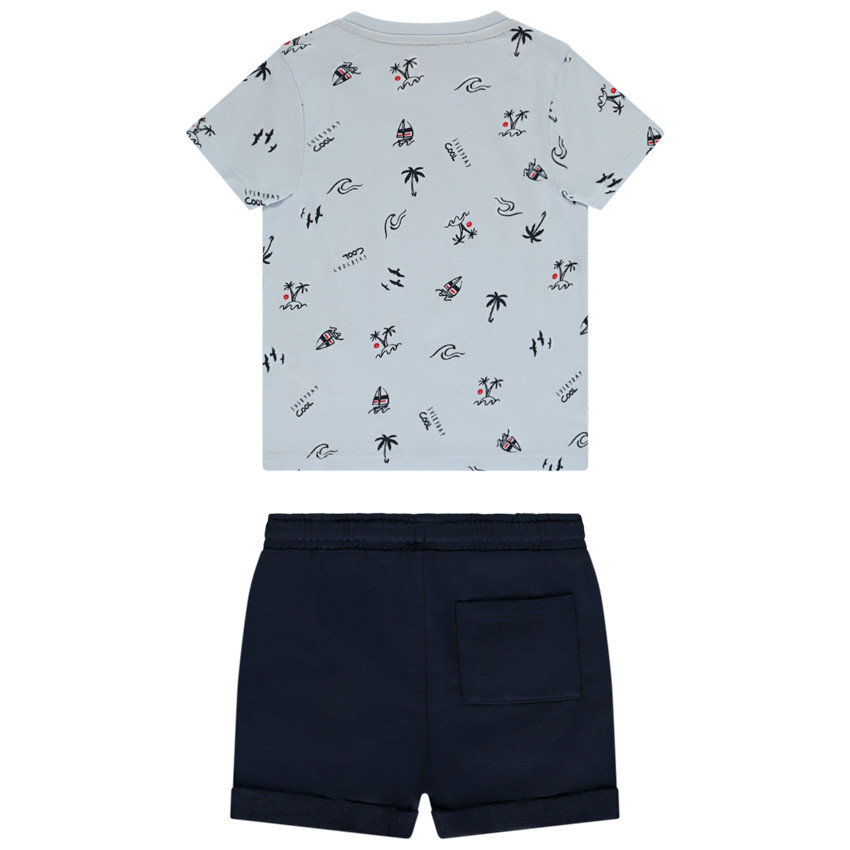 "Σετ 2 τμχ. με μπλουζάκι με σχέδιο για μωρό αγόρι" 