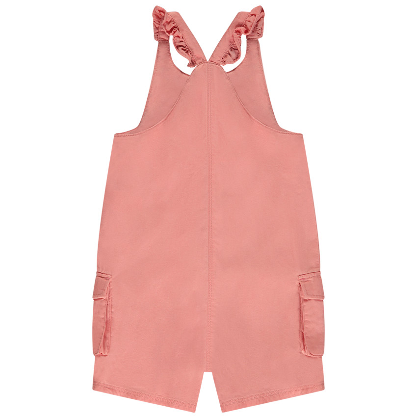 Σαλοπέτα κοντή κέντημα πουλί για bebe κορίτσι 