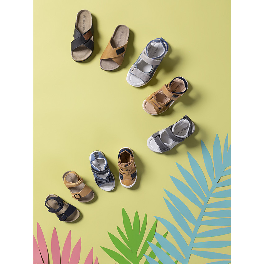 Σανδάλια με εφέ φιδιού και ενισχυμένες σόλες για αγόρι 