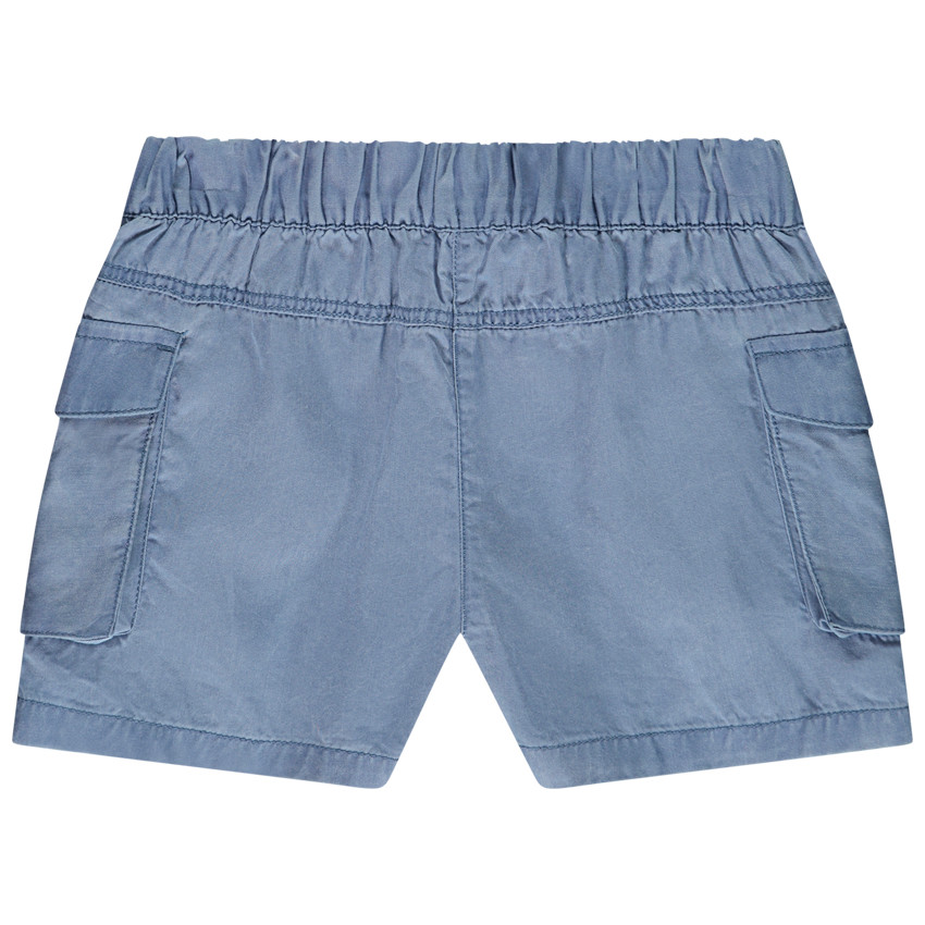 Σορτς cargo από lyocel με τσέπες για κορίτσι 