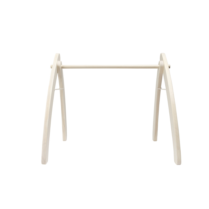 Ξύλινη πτυσσόμενη βάση δραστηριοτήτων σε φυσικό χρώμα 