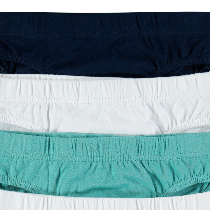 Σετ 7 μονόχρωμα βαμβακερά σλιπ 