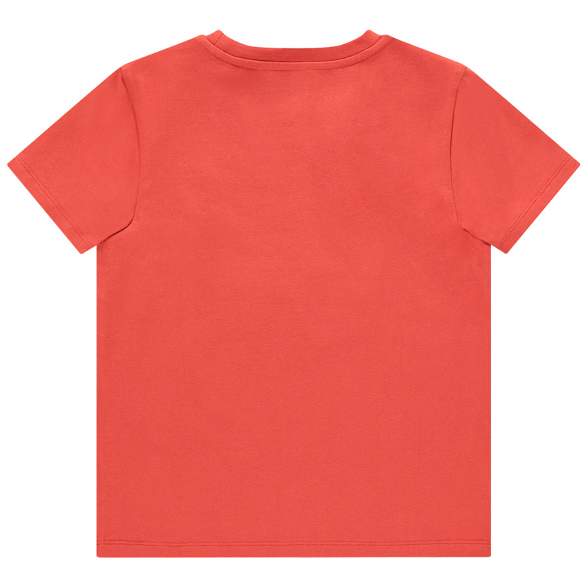 T-shirt κοντομάνικο σχέδιο λάμα με φαντεζί γυαλιά 