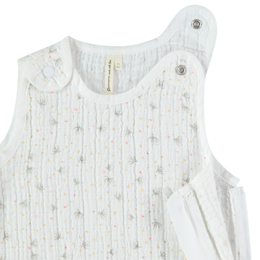 Αμάνικος υπνόσακος από γάζα βαμβακιού TOG 0.5 