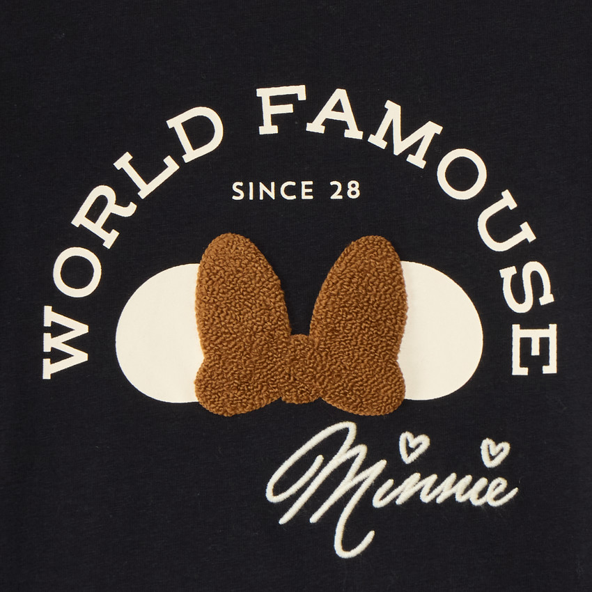 T-shirt à manches longues Minnie pour fille 