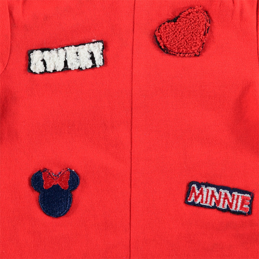 Σύνολο φόρμας 3 τεμαχίων από ζέρσεϊ με στάμπα Μίκυ και Μίνι της Disney  Additional Σύνολο φόρμας 3 τεμαχίων από ζέρσεϊ με στάμπα Μίκυ και Μίνι της Disney