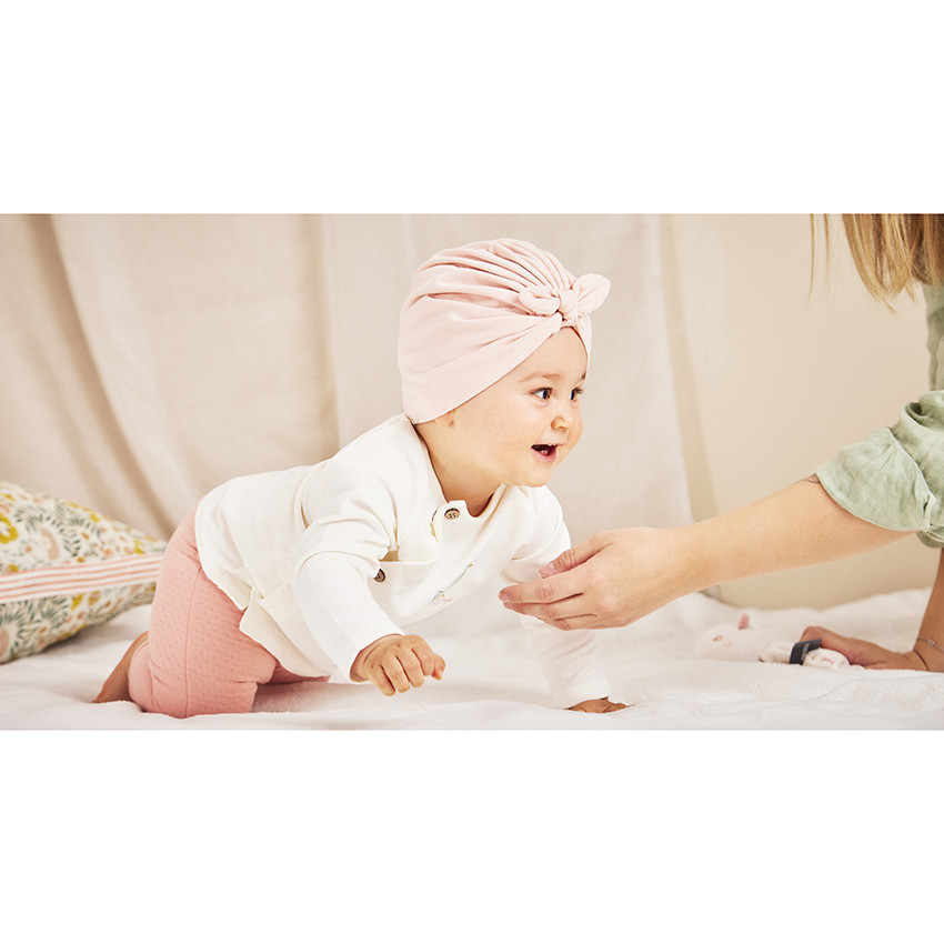 Τουρμπάνι σε jersey ελαστικό για bebe κορίτσι 