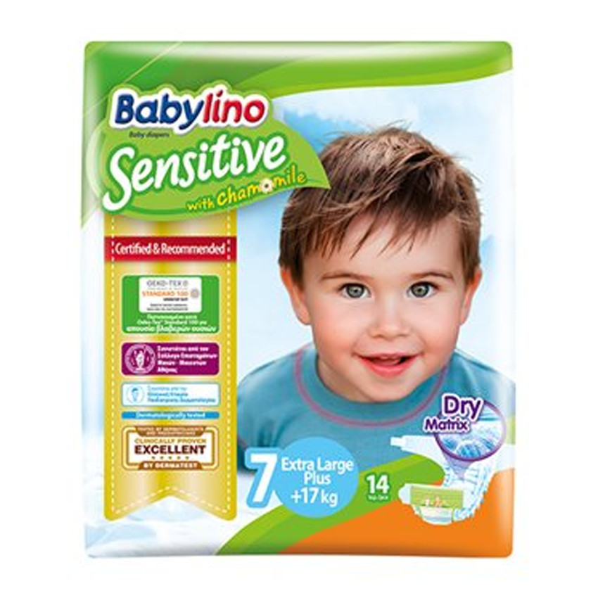 Πάνες Babylino Sensitive No7 15+ Kg 