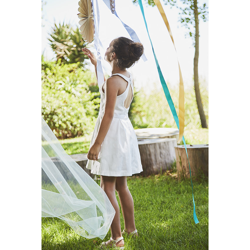 Γιορτινό φόρεμα ιριδίζον για κορίτσι 