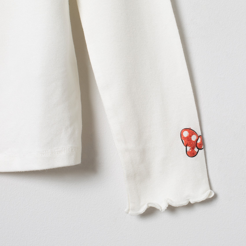 Sous-pull col roulé à broderies Minnie Disney 