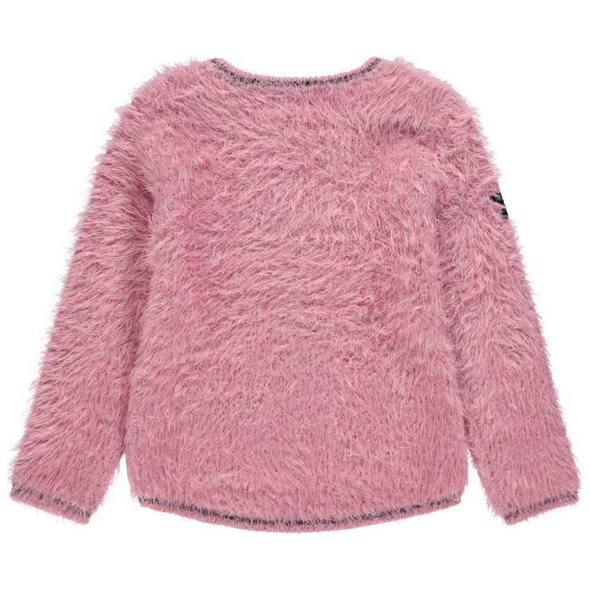 Pull en tricot poil avec licorne brodée  Additional Pull en tricot poil avec licorne brodée