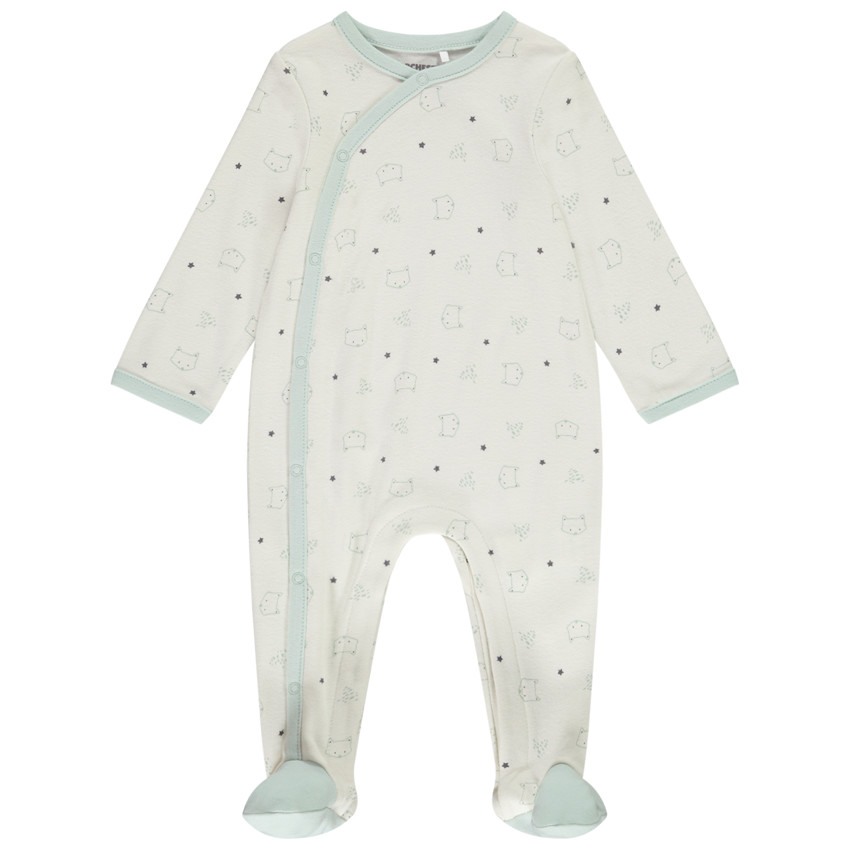 Βρεφικό πυτζάμα από βαμβάκι με σχέδιο αλεπού  Additional Βρεφικό πυτζάμα από βαμβάκι με σχέδιο αλεπού