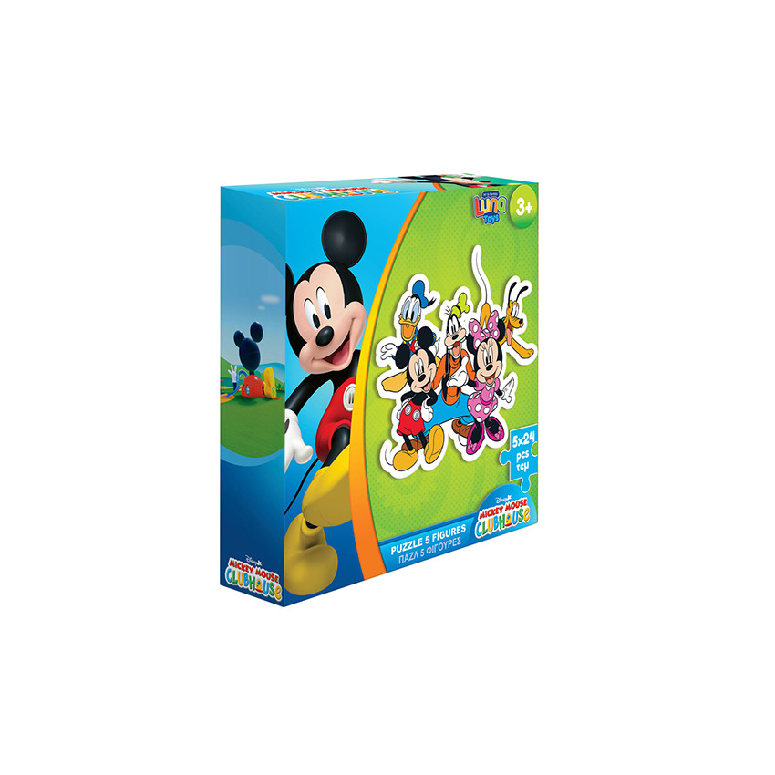 Παζλ 5 Φιγούρες 24Τμχ 26Χ26Χ6,5εκ. Disney 