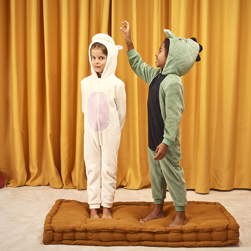 Παιδική πιτζάμα με κροκόδειλο από sherpa για αγόρι 