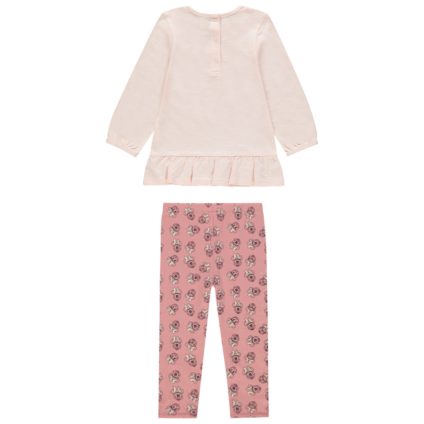 Ensemble avec tunique print Minnie Disney et legging imprimé all-over 