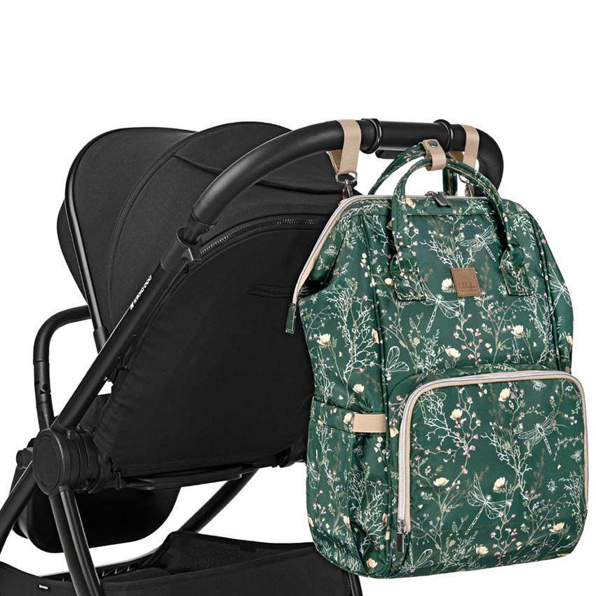 Τσάντα Αλλαγής Siena Luxe Secret Garden Deep Green 