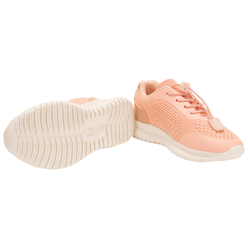 Αθλητικά παπούτσια σε mesh με λάστιχο για κορίτσι 