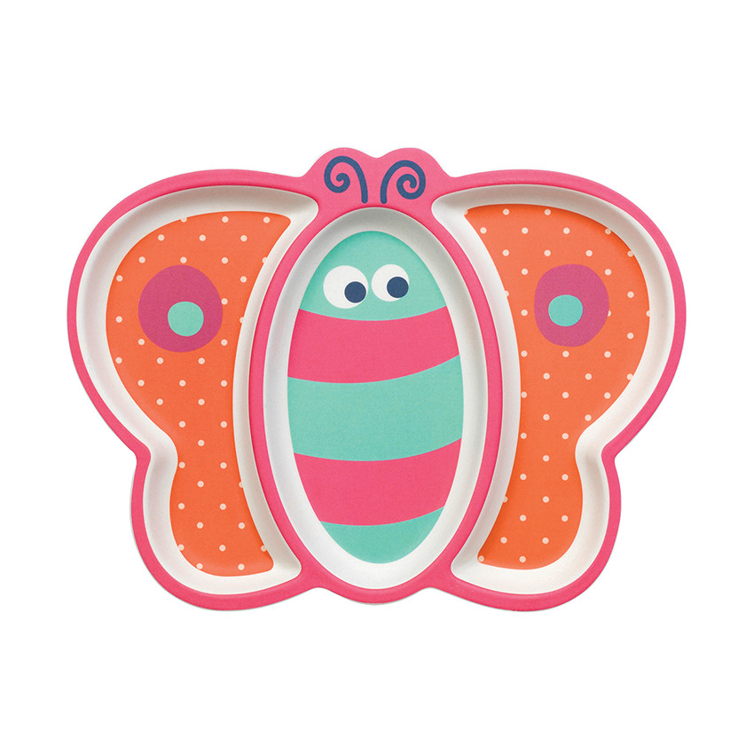 Πιάτο σε bamboo - Πεταλούδα  