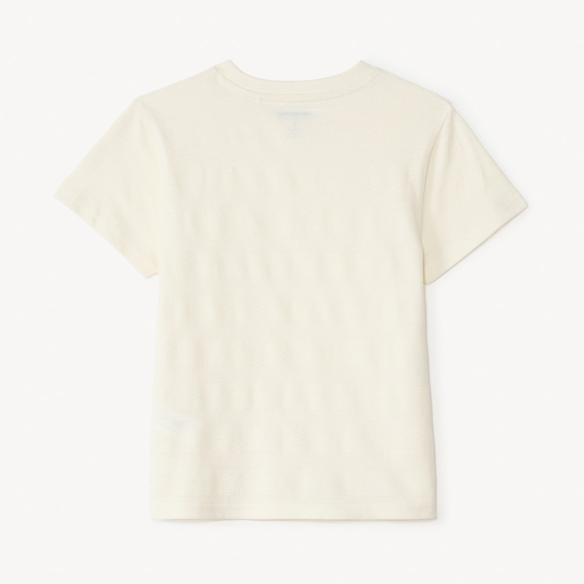 T-shirt κοντομάνικο μονόχρωμο με τσέπη αγόρι 
