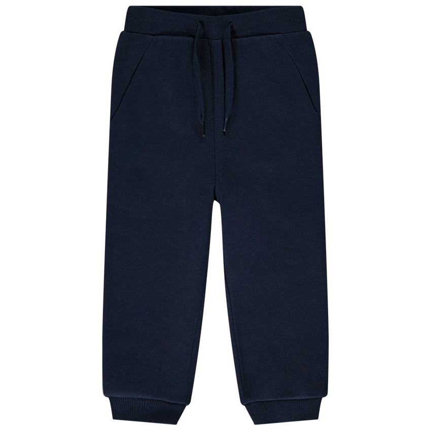 Φόρμα σε molleton μονόχρωμο για bebe αγόρι 