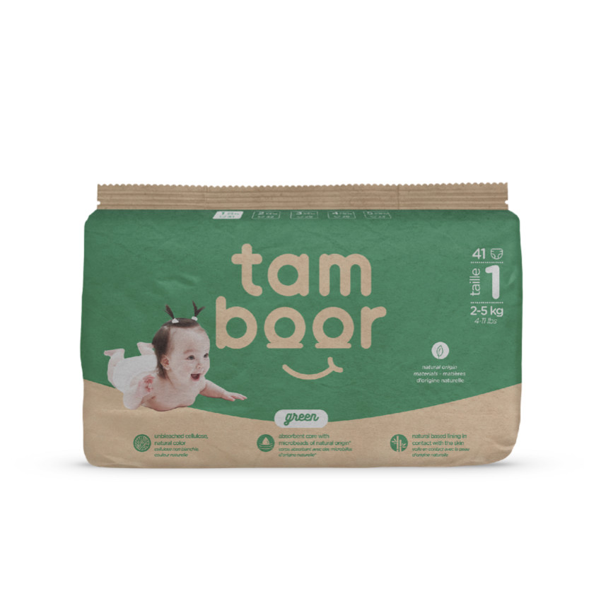 Πάνες Green T1 νεογέννητου - x41 