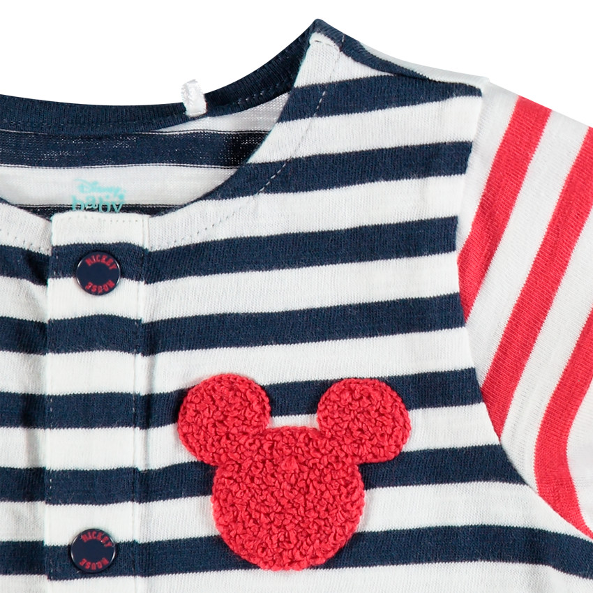 Σαλοπέτα κοντή με ρίγες και σήμα Mickey Disney  Additional Σαλοπέτα κοντή με ρίγες και σήμα Mickey Disney
