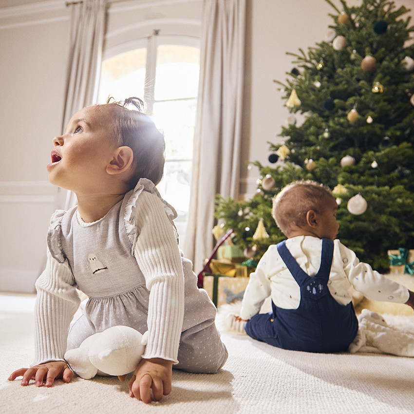 Σέτ μπλούζα μακρυμάνικη + σαλόπετα για μωρό κορίτσι 