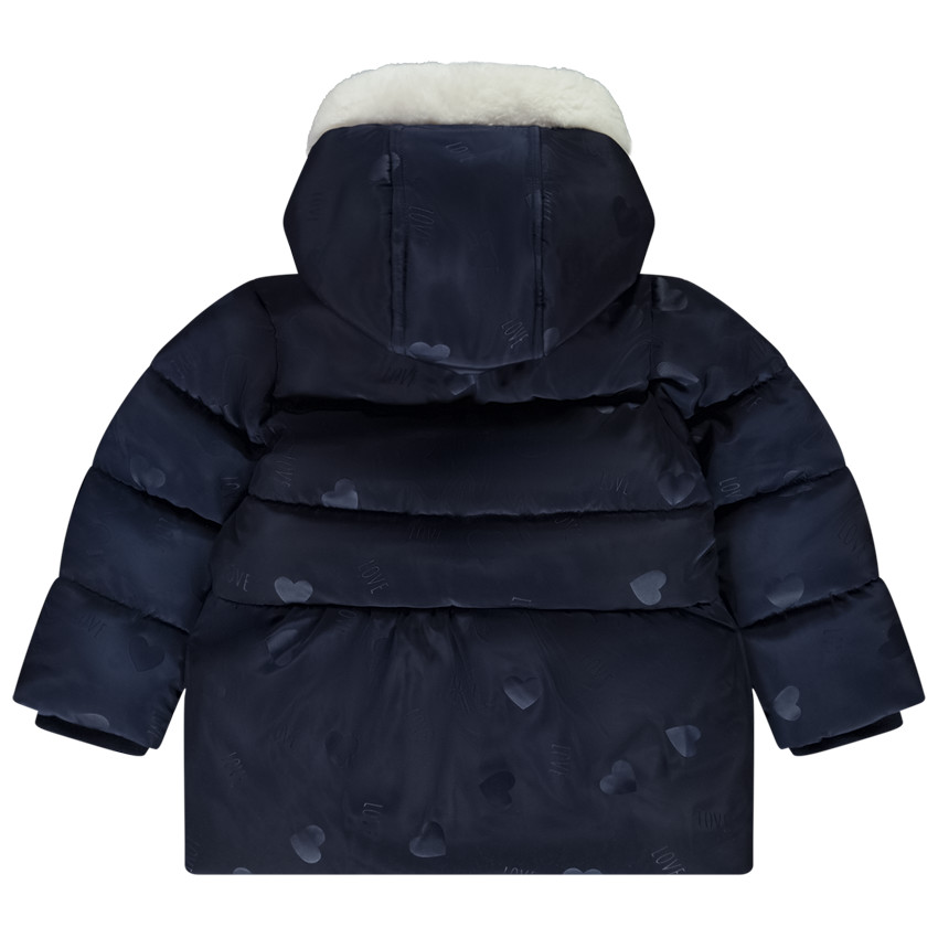 "Μπουφάν για πολύ κρύο με κουκούλα για κορίτσι μωρό" 