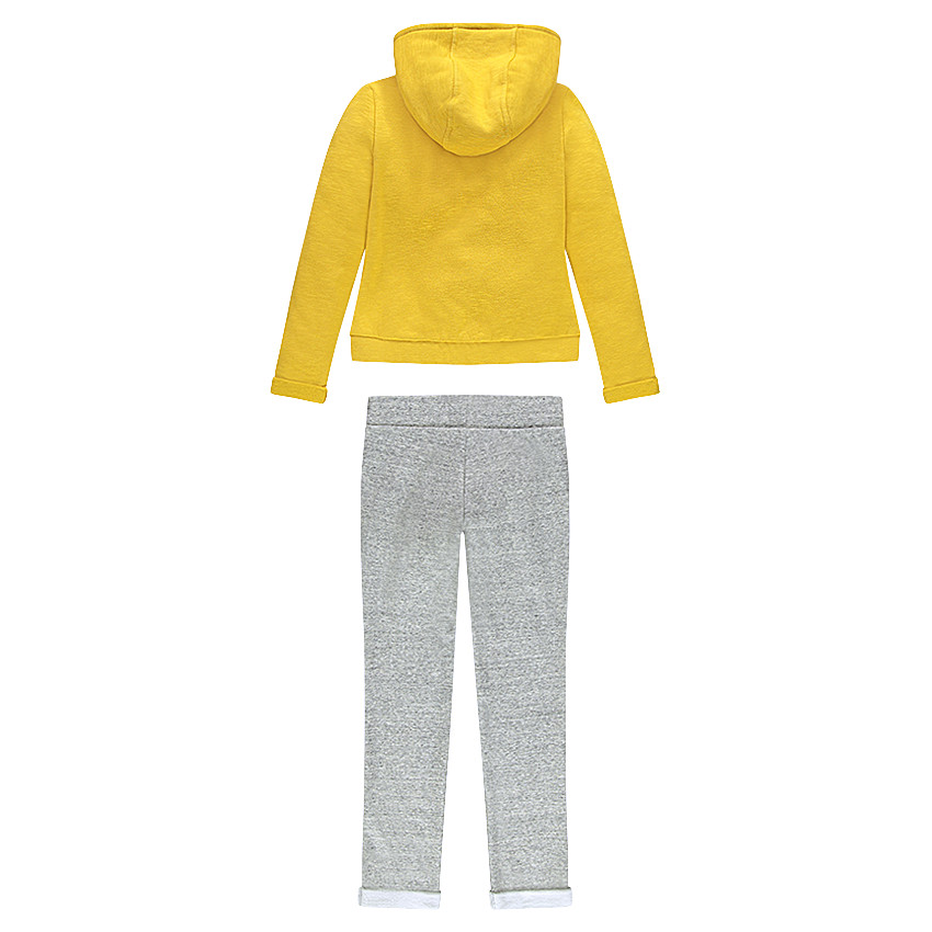 Παιδικά - Σύνολο φόρμας από φανέλα δίχρωμο 