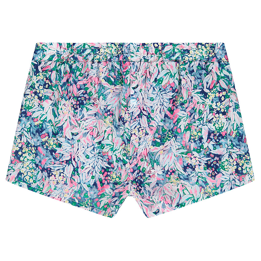 Παιδικά - Χυτό σορτσάκι με μοτίβο φύλλα 