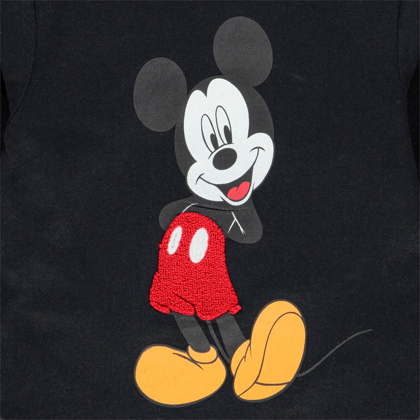 T-shirt μακρυμάνικο μαύρο σχέδιο Mickey Disney Main T-shirt μακρυμάνικο μαύρο σχέδιο Mickey Disney