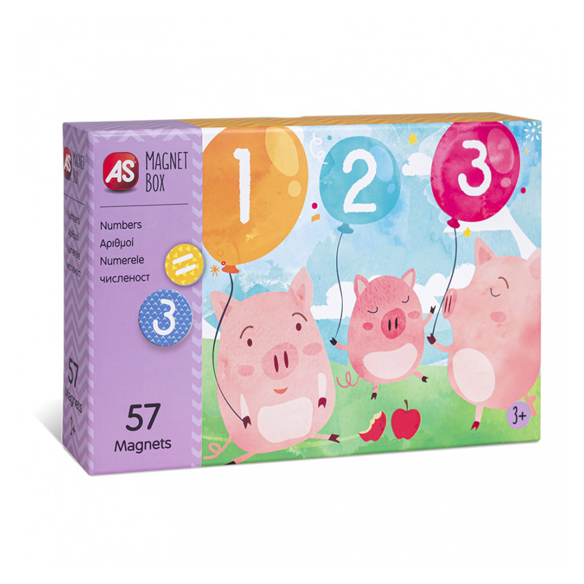 Εκπαιδευτικοί Χάρτινοι Μαγνήτες 3+ 